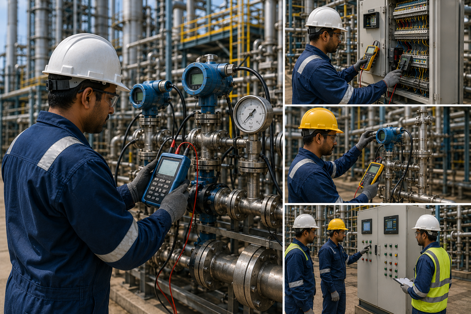 Testing, Calibrations & Commissioning
